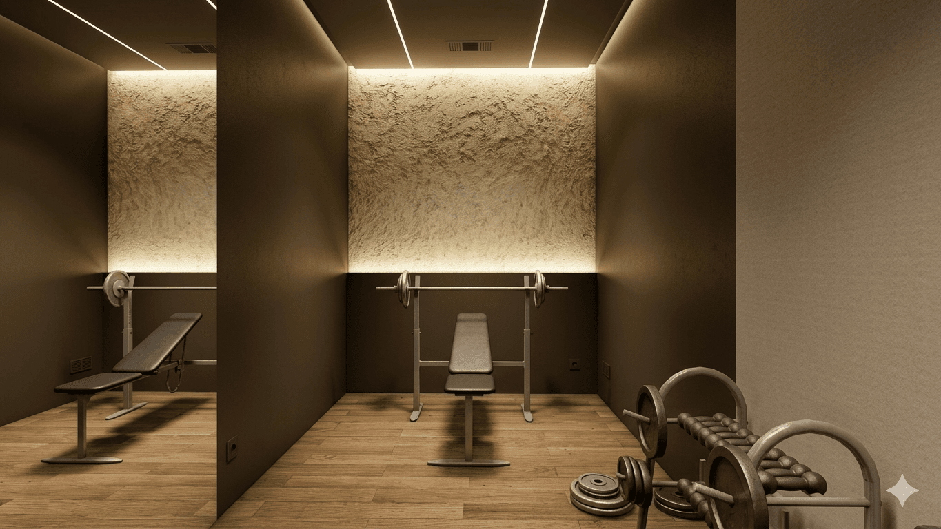 Accueil du lieu avec mobilier