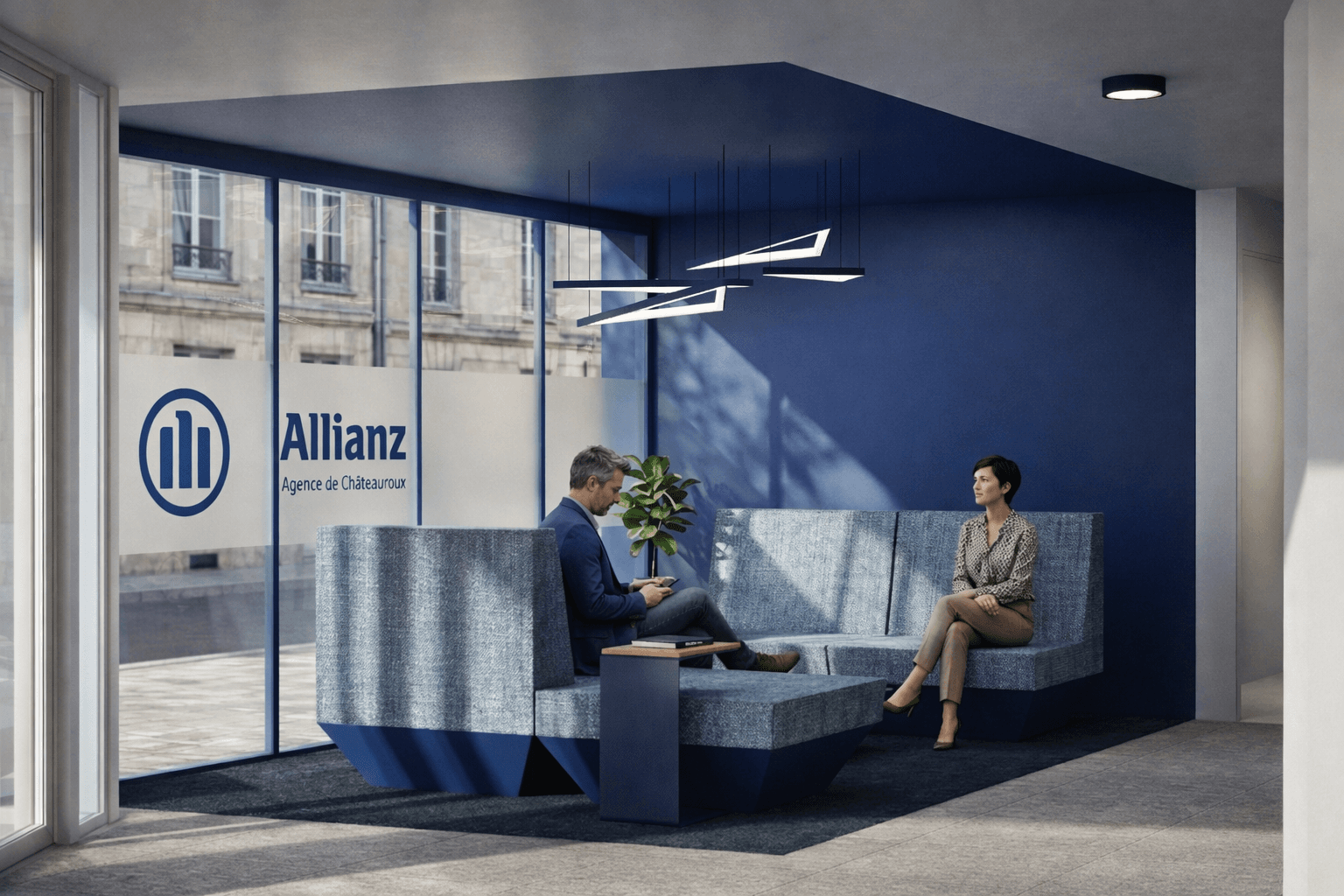 Coin détente et accueil client